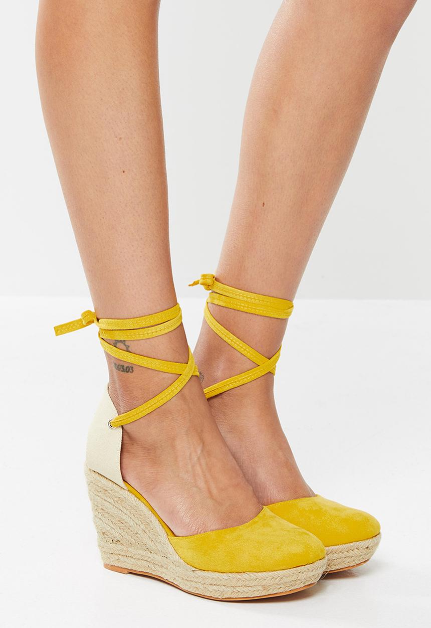 edit - Xena espadrille - yellow