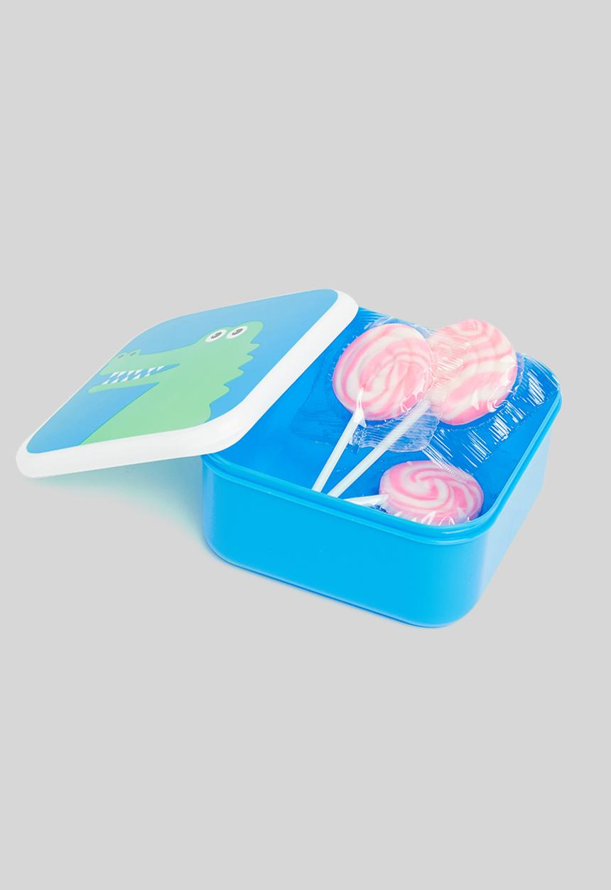 H&S - Croc lunch box - blue