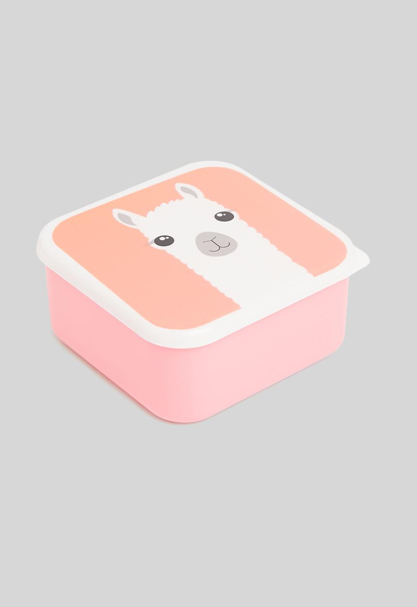 H&S - Lama lunch box - pink