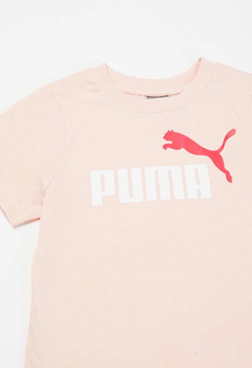 PUMA - Minicats tee & shorts set b - lotus