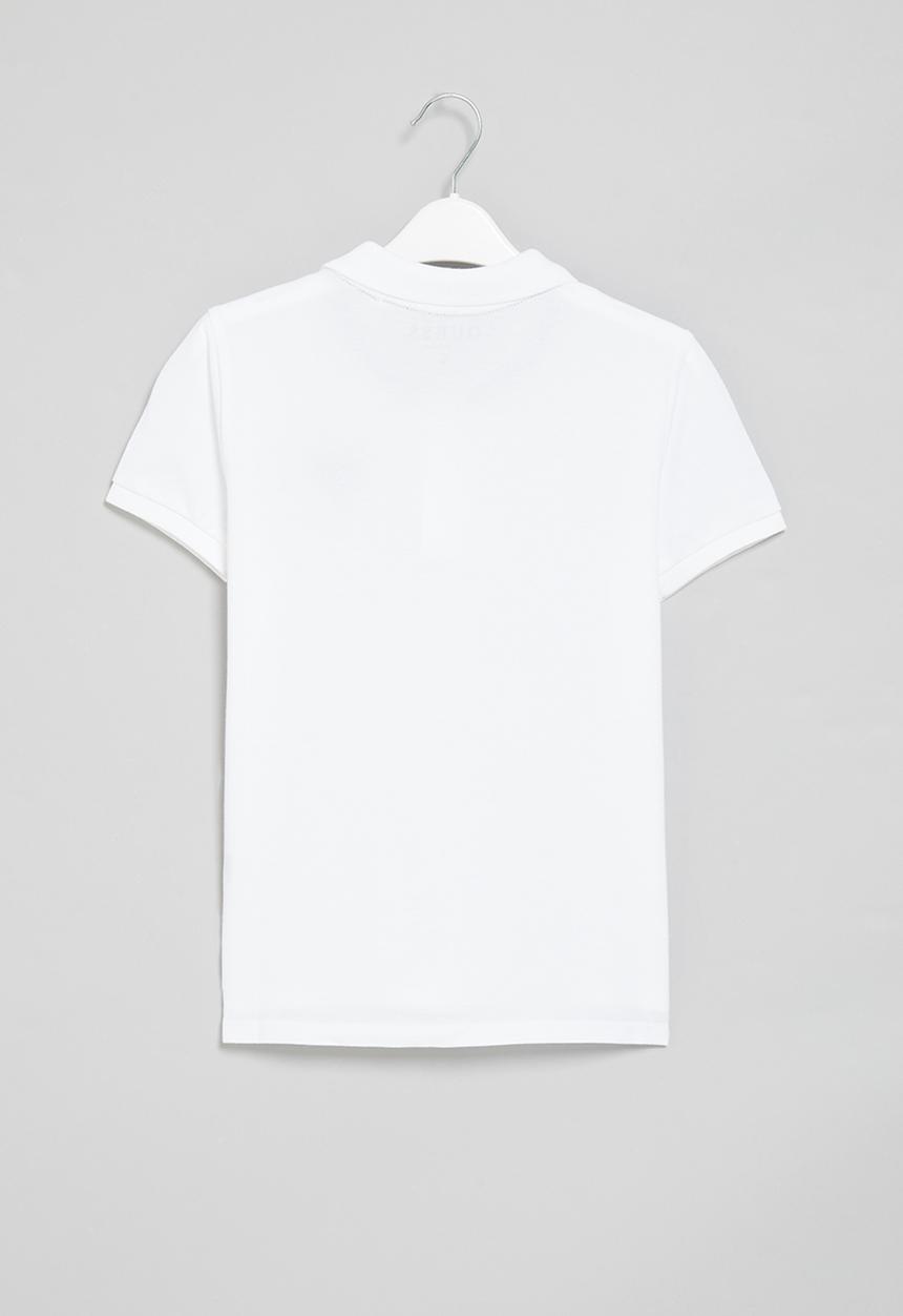 GUESS - Boys core embroieder golfer - white