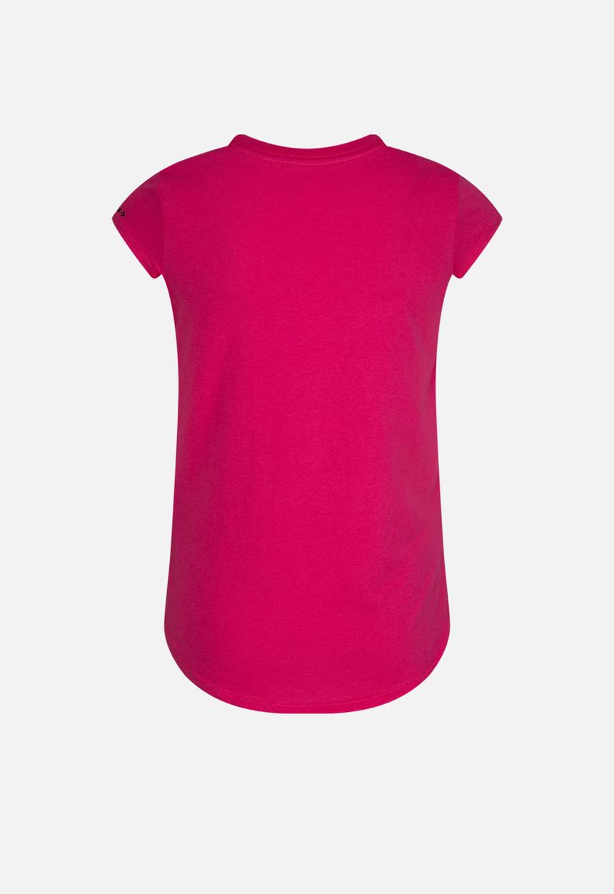 Converse - Cnvg digi leopard sneaker fill tee - pink