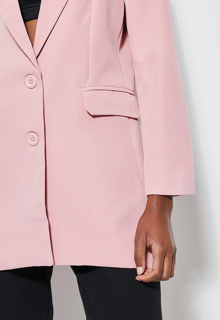 Superbalist - Longer length blazer - pink