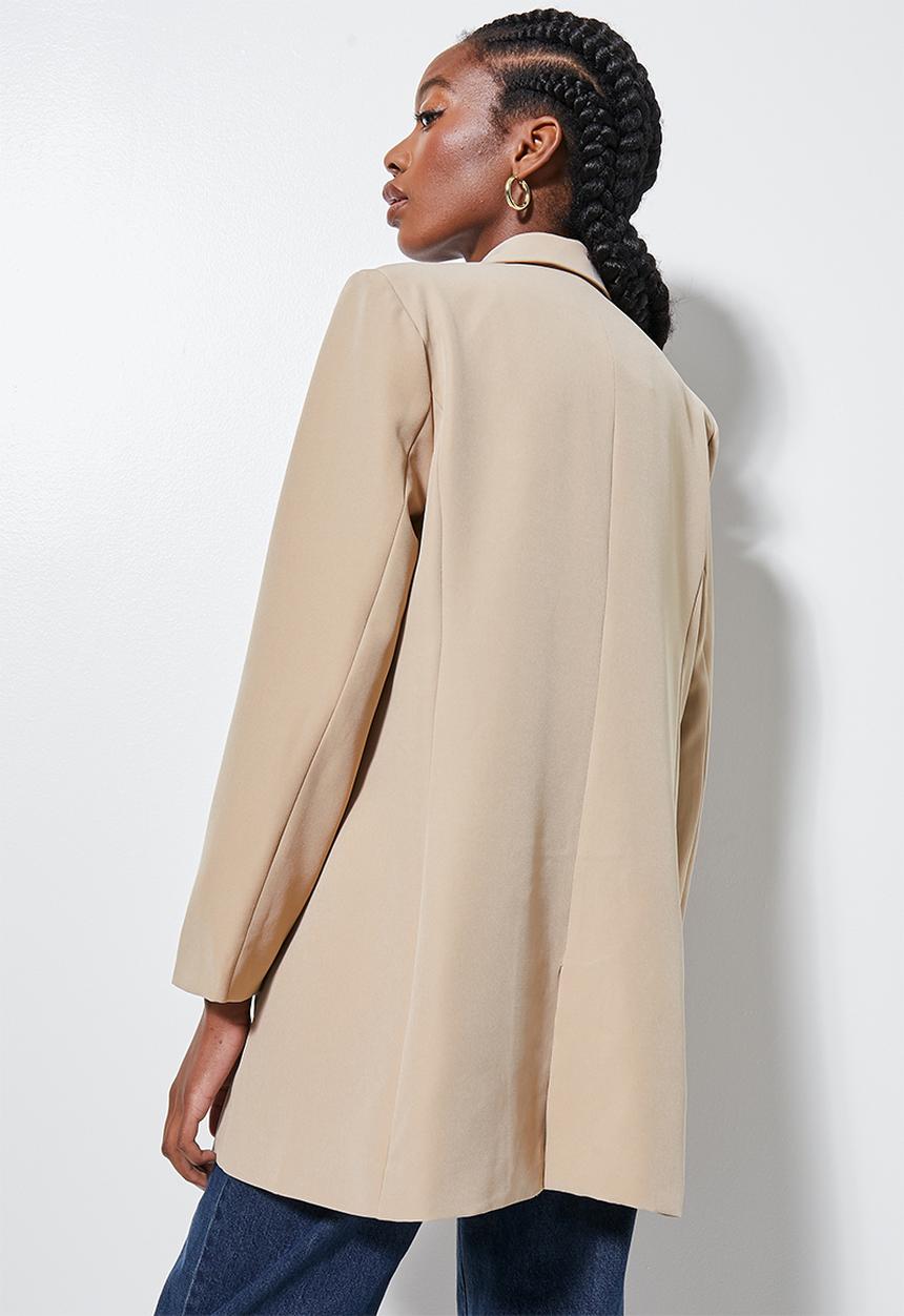 Superbalist - Longer length blazer - tan