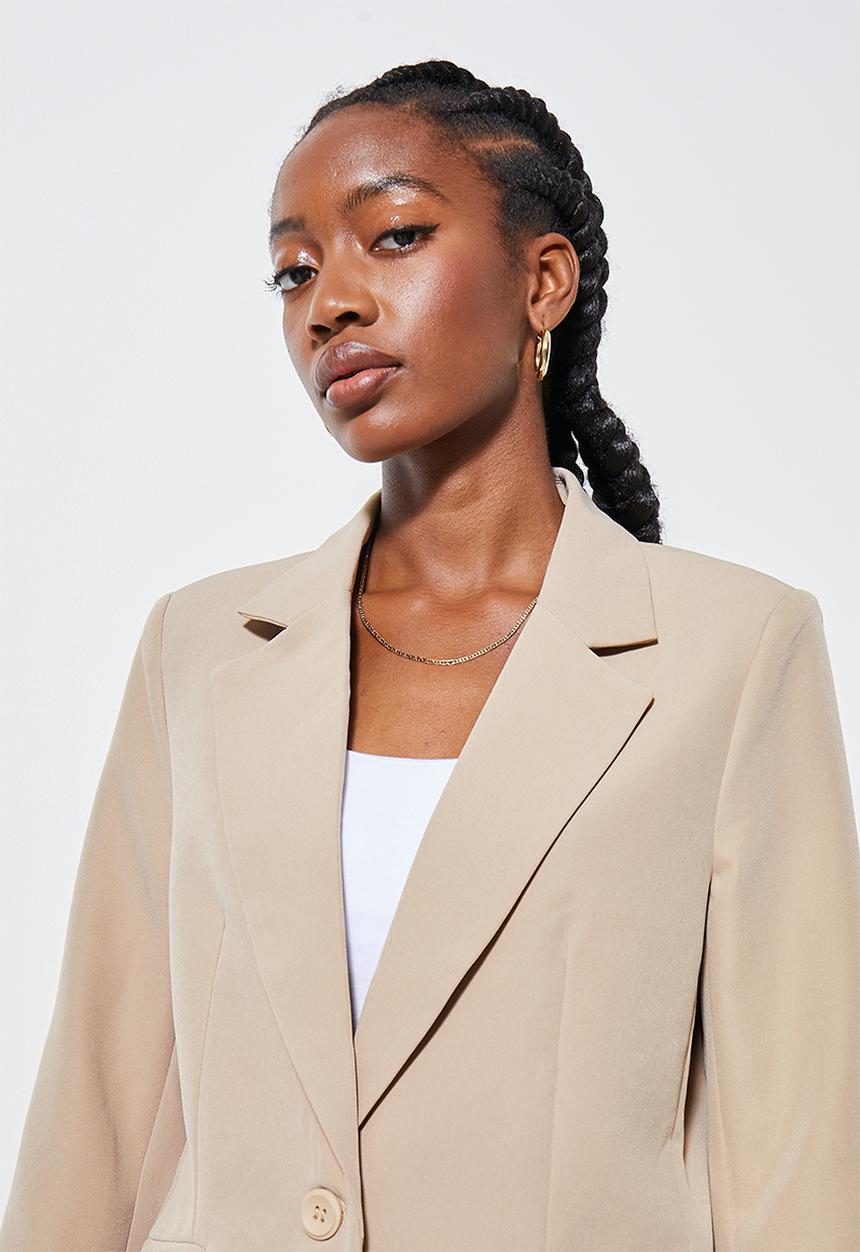 Superbalist - Longer length blazer - tan