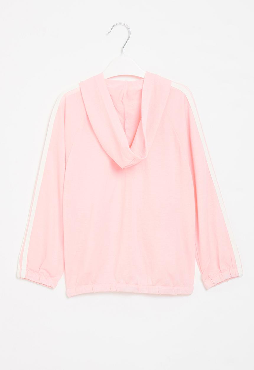 Pop Candy - Girls side stripe jacket - pink