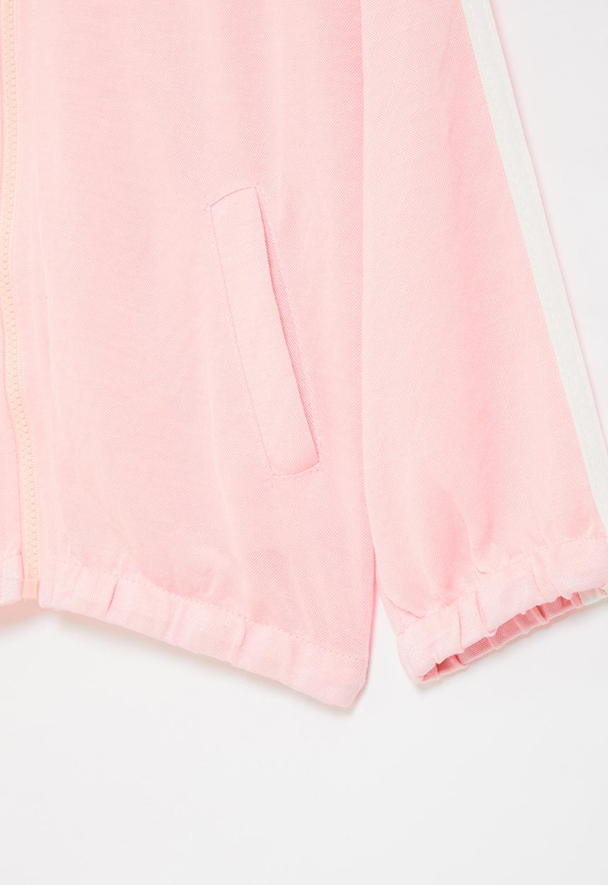 Pop Candy - Girls side stripe jacket - pink
