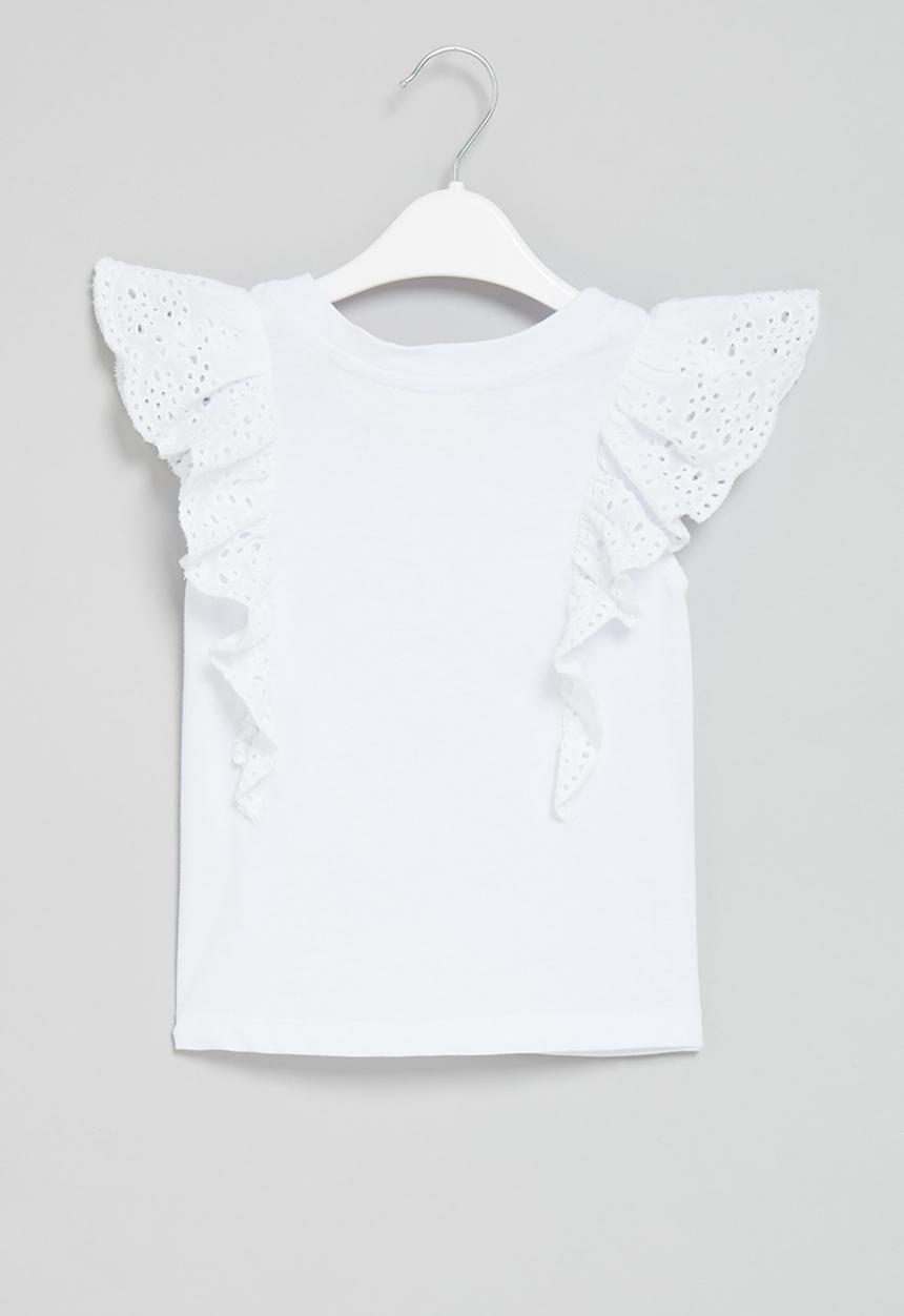 Superbalist Kids - Anglaise top - white