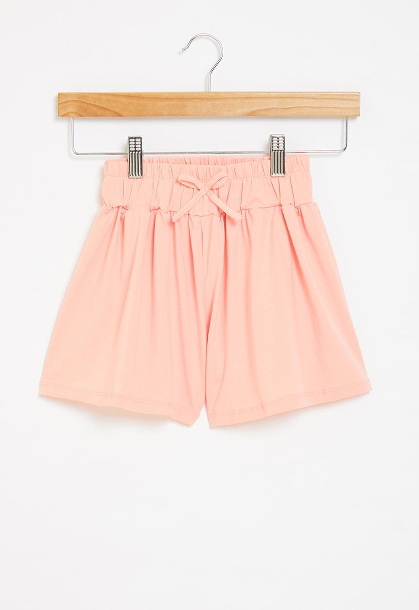 Pop Candy - Girls elasticated waistband shorts - pink