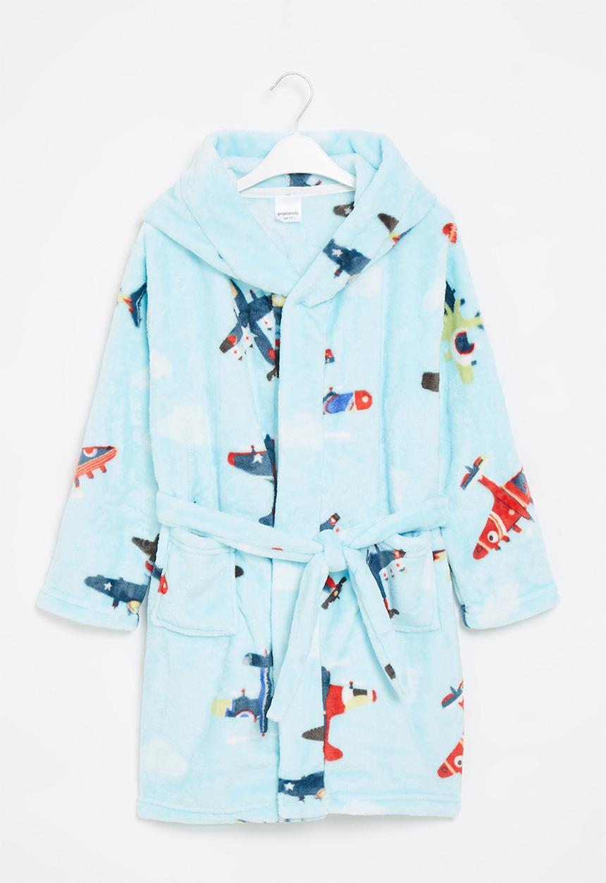 Pop Candy - Boys hooded gown - blue