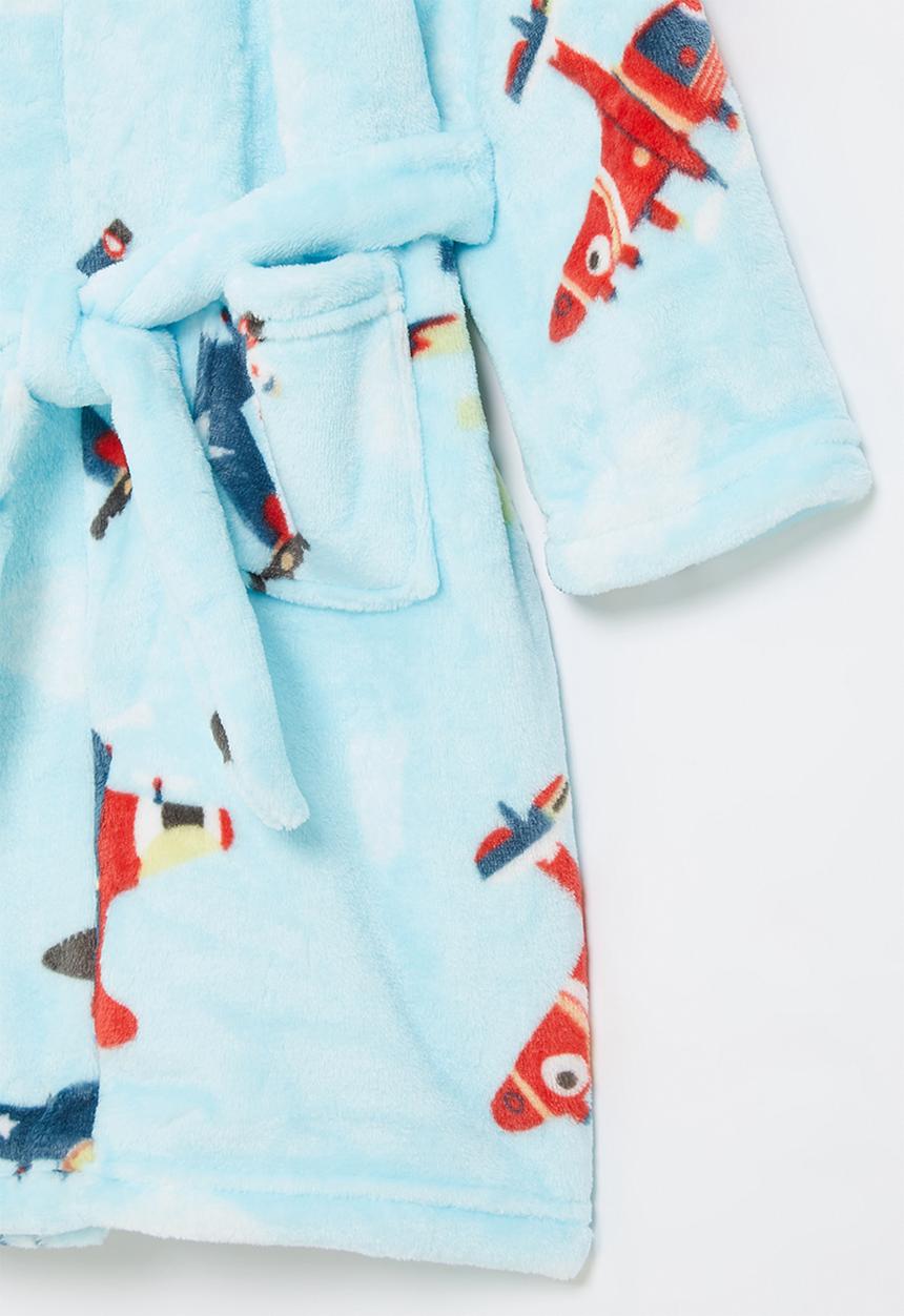 Pop Candy - Boys hooded gown - blue
