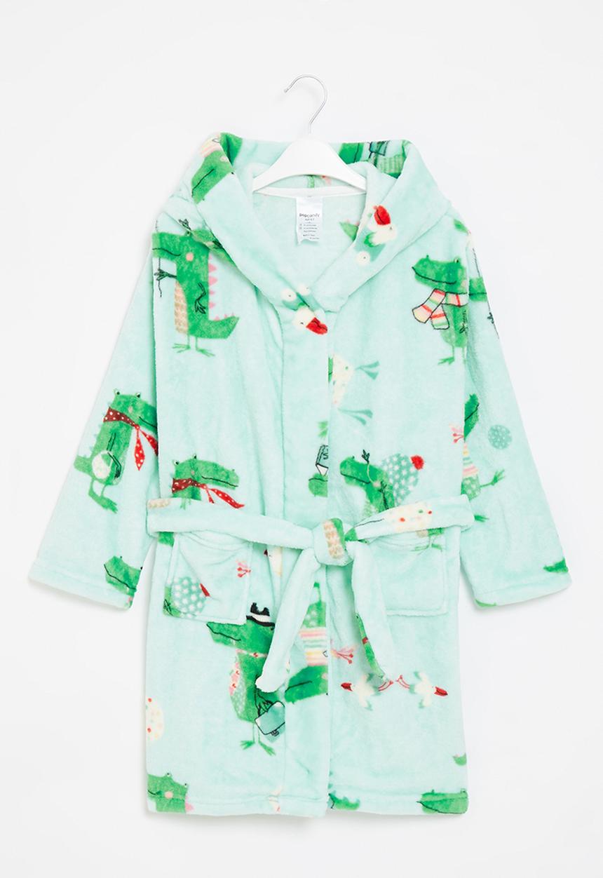Pop Candy - Boys hooded gown - green