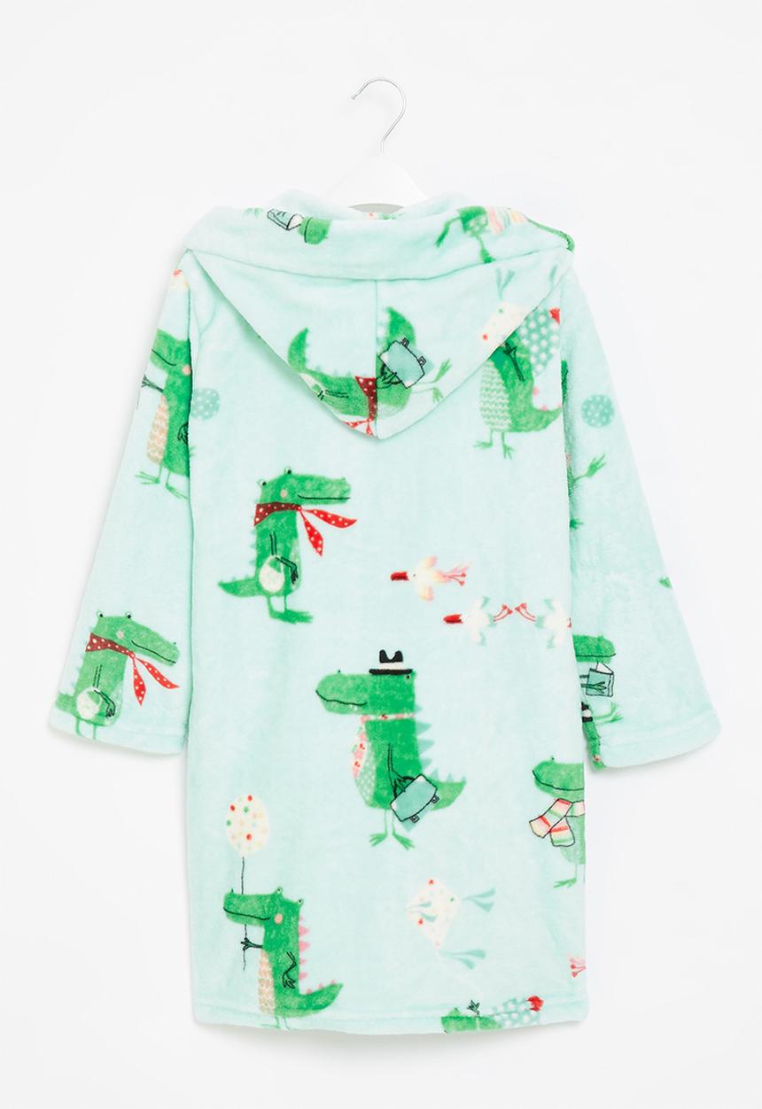 Pop Candy - Boys hooded gown - green