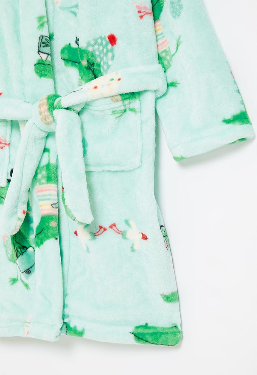 Pop Candy - Boys hooded gown - green