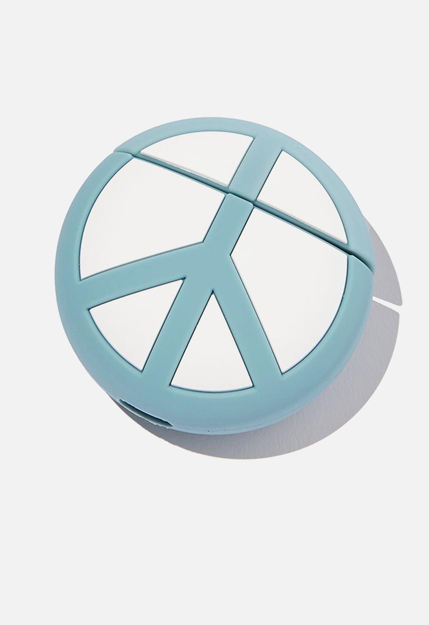 Typo - Novelty ear bud sleeve-peace