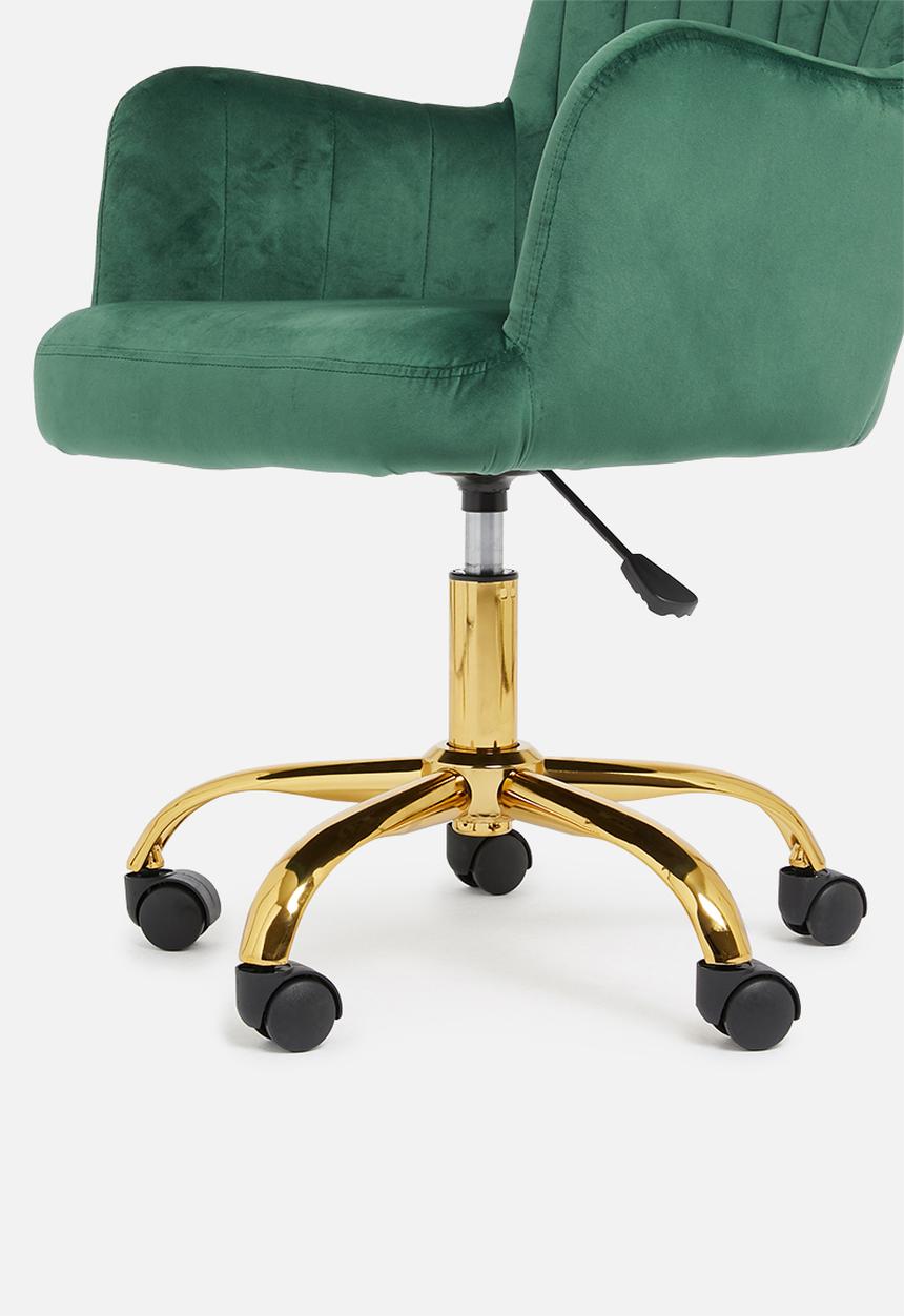 Sixth Floor - Flute office chair - green