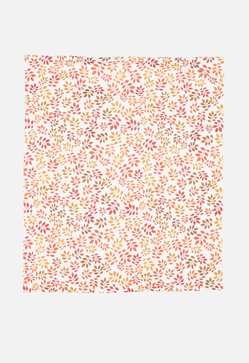 Sixth Floor - Autumn leaves foldable picnic mat - orange