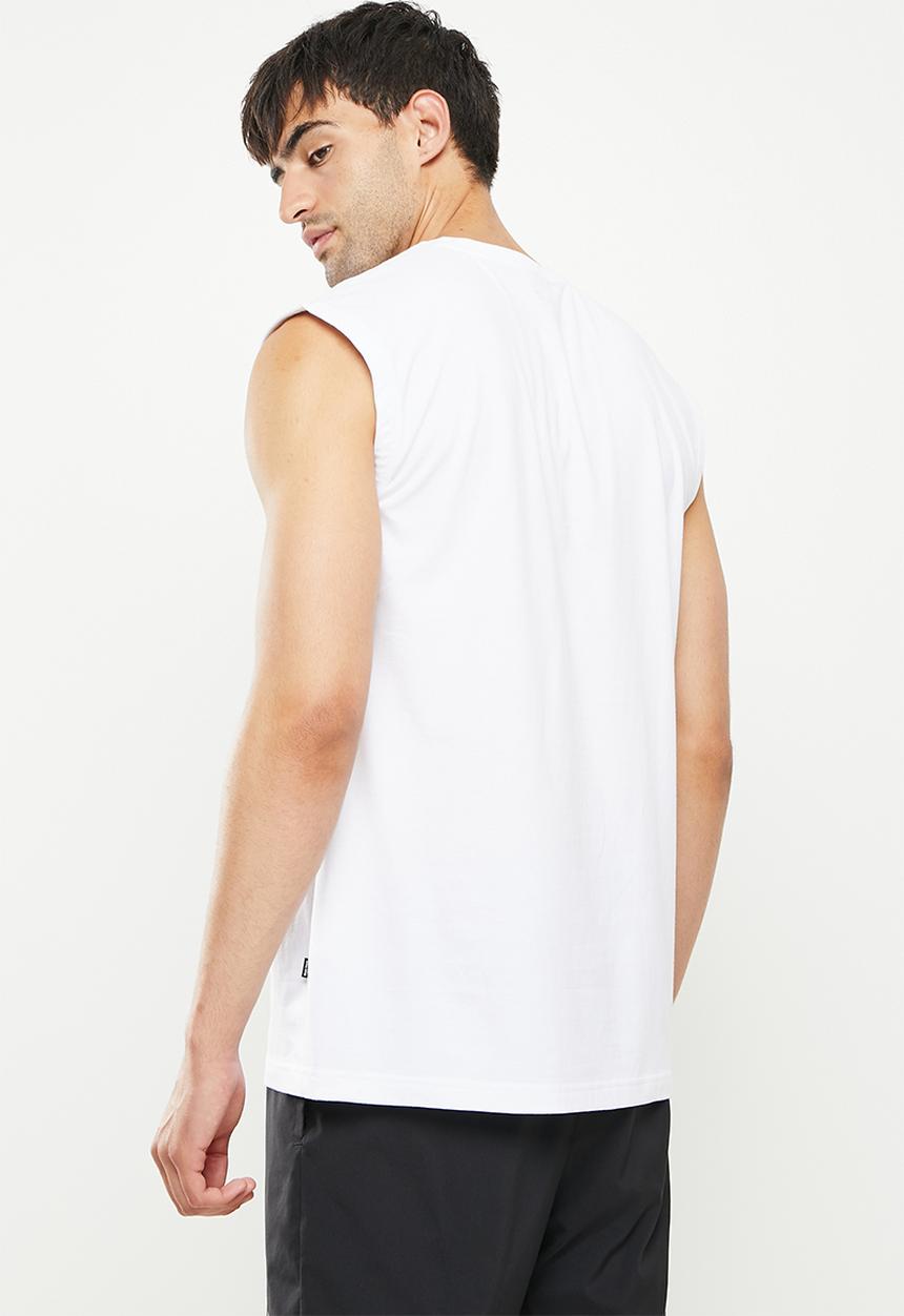PUMA - Ess sleeveless tee - puma white