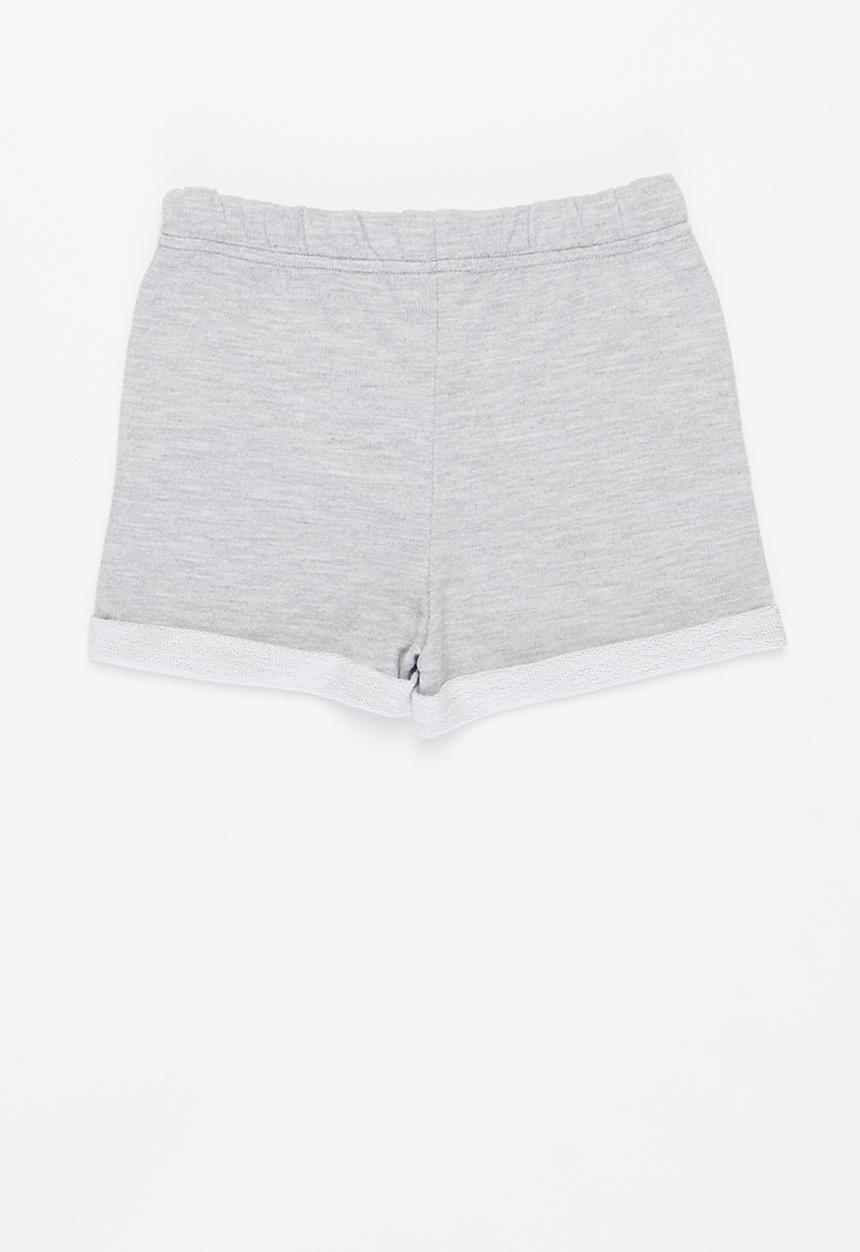 Pop Candy - Baby boys 3 pack fleece shorts - multi 