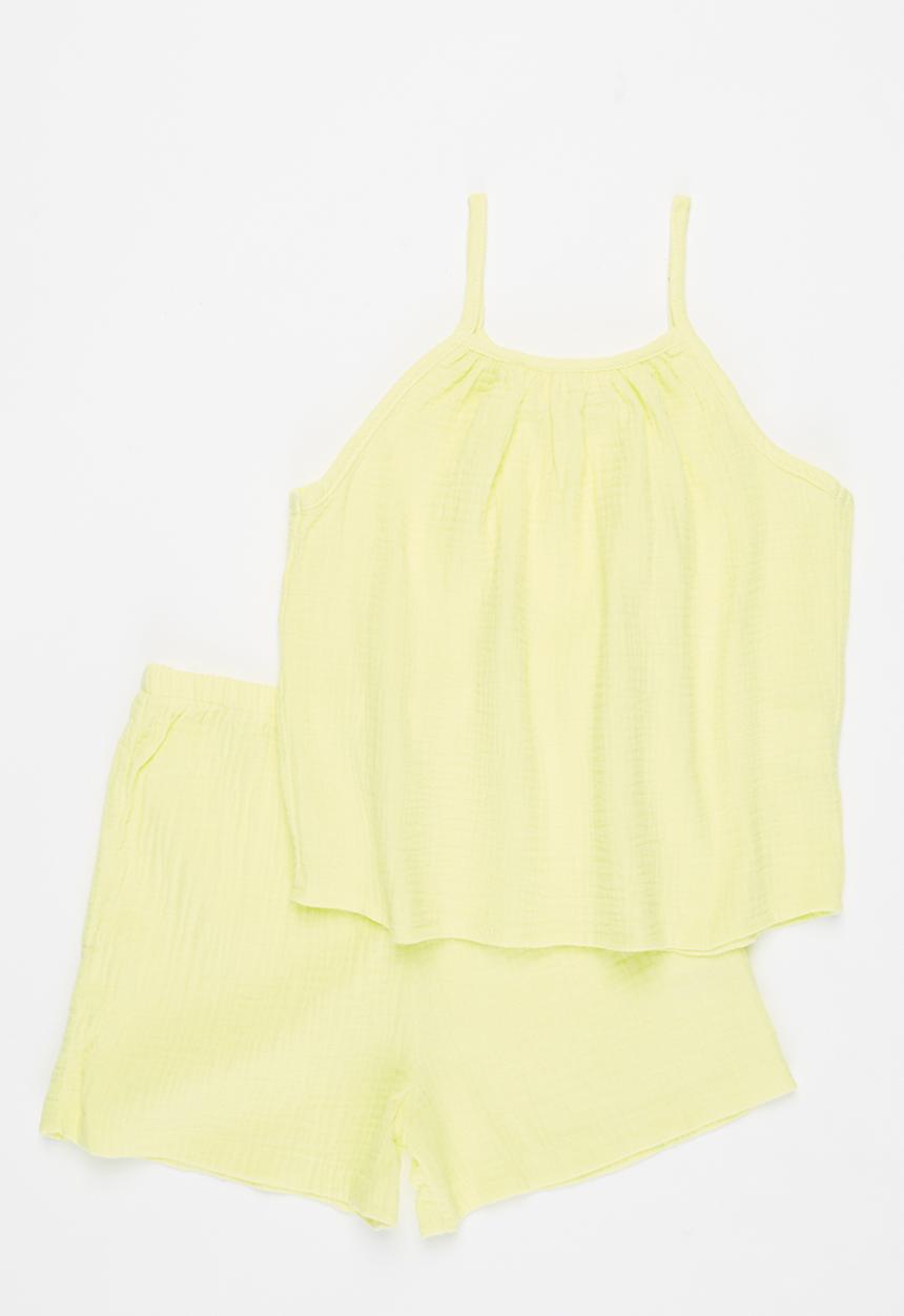 Superbalist Kids - Cami & short set - yellow