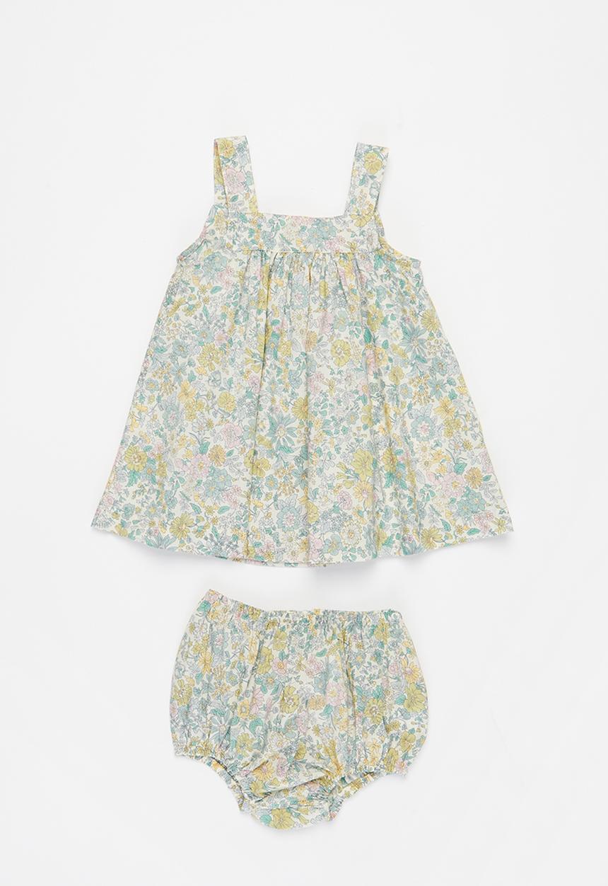 Superbalist Kids - Woven strap dress bloomer set - multi