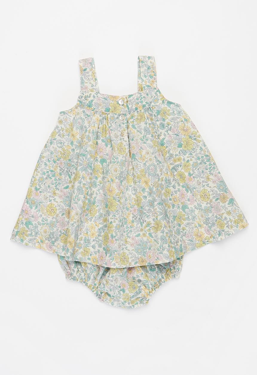Superbalist Kids - Woven strap dress bloomer set - multi