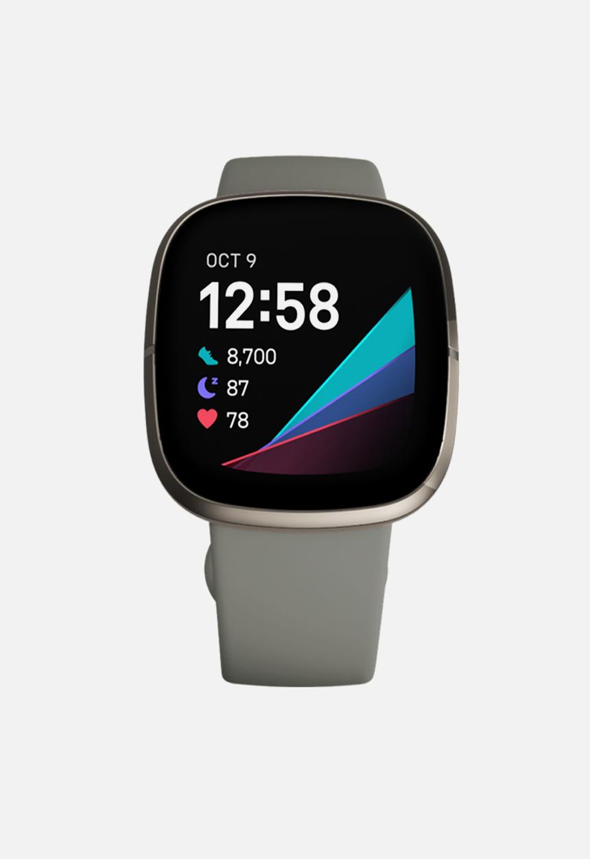 Fitbit - Sense-sage grey