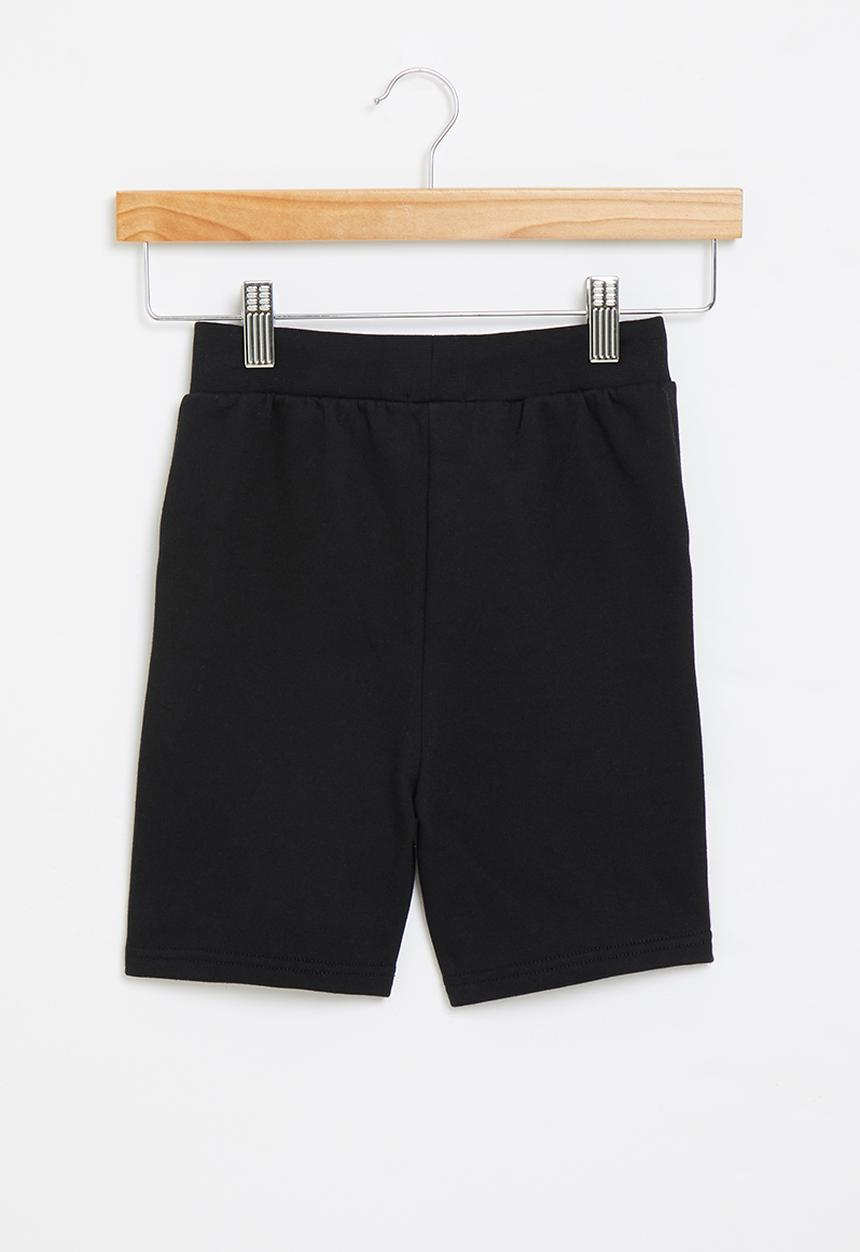 Superbalist - Nasa fleece short - black