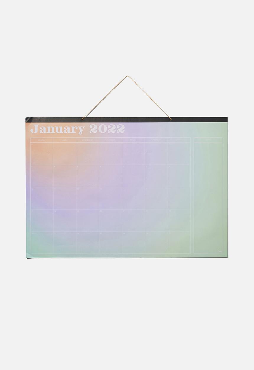Typo - 2022 a1 hanging calendar-solarised