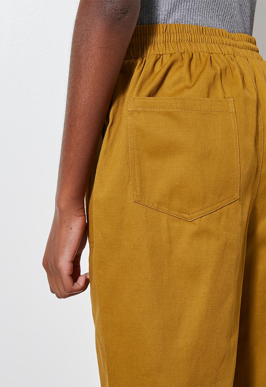 Superbalist - Elasticated chino - tobacco