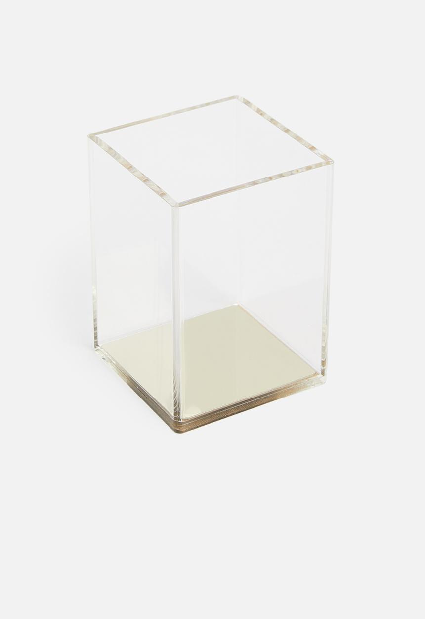 Sixth Floor - Acrylic pen holder - gold