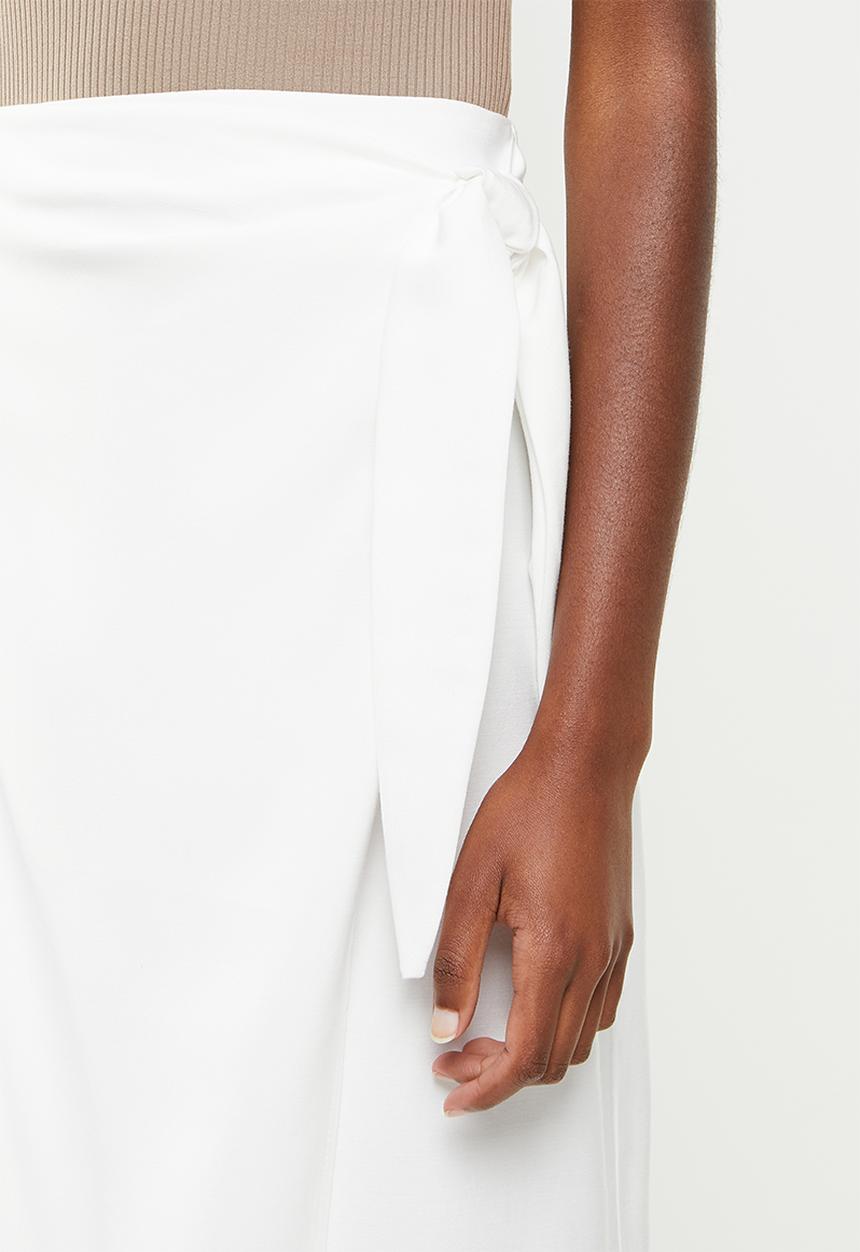Me&B - Wrap skirt - milk