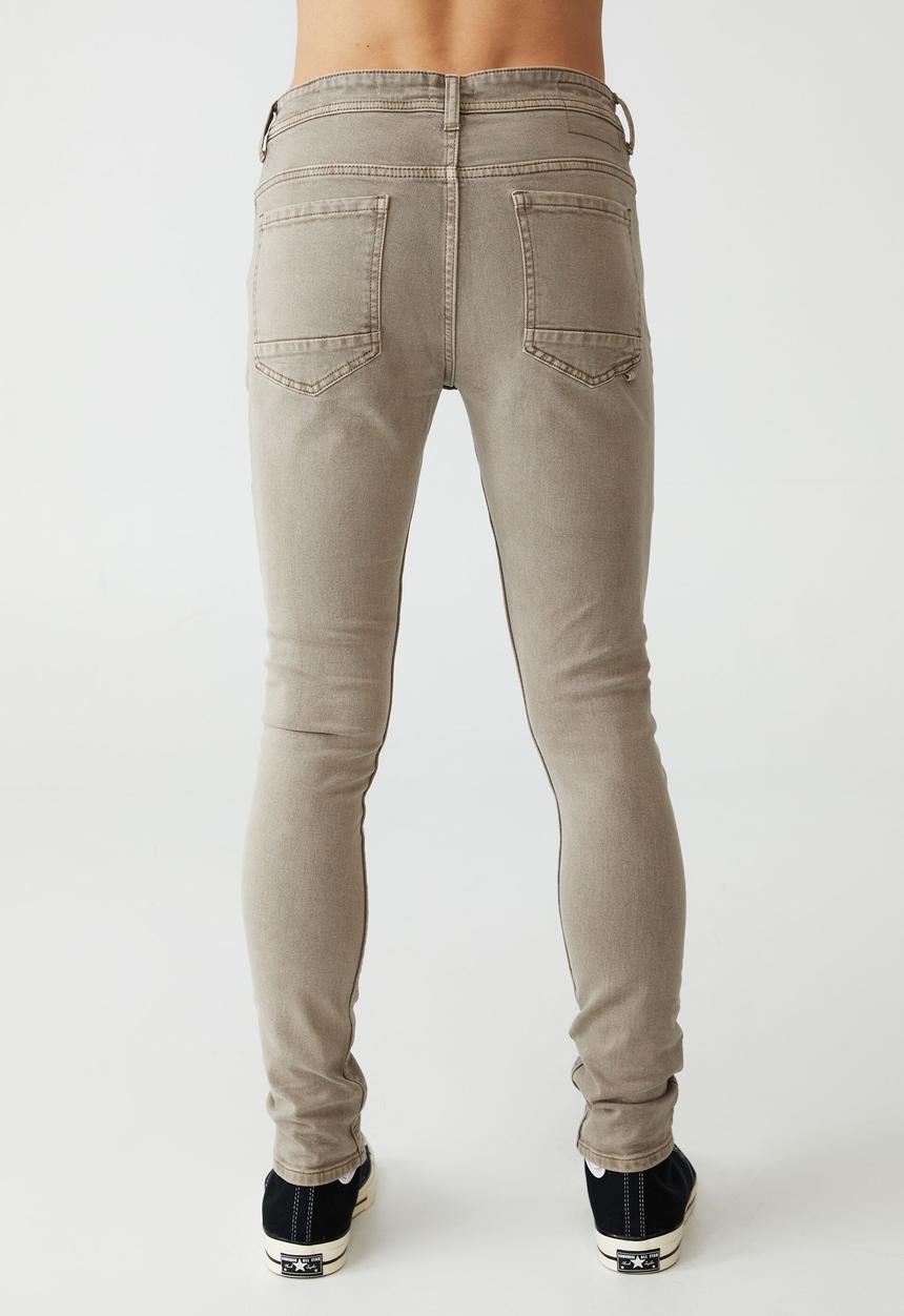 Cotton On - Super skinny jean - washed oatmeal