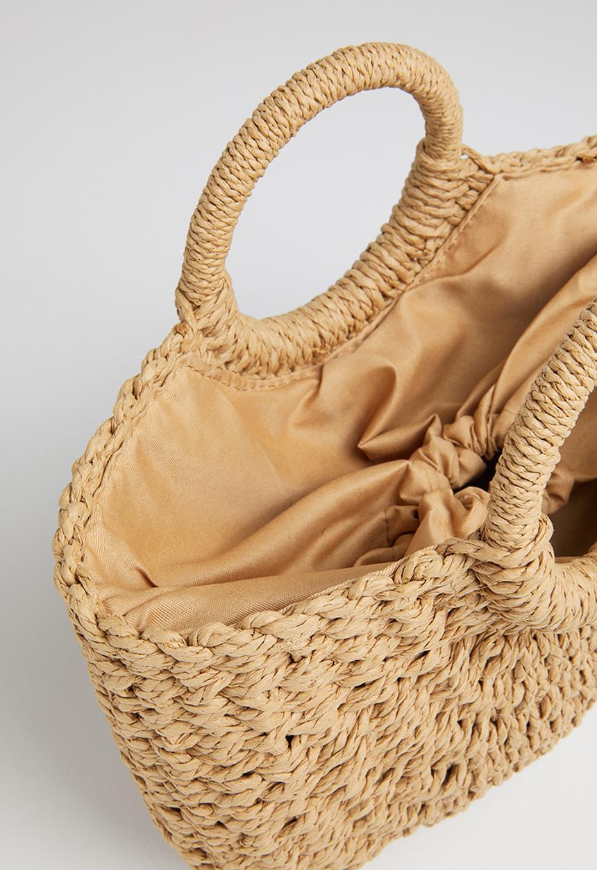 Rebel Republic - Straw bag - brown