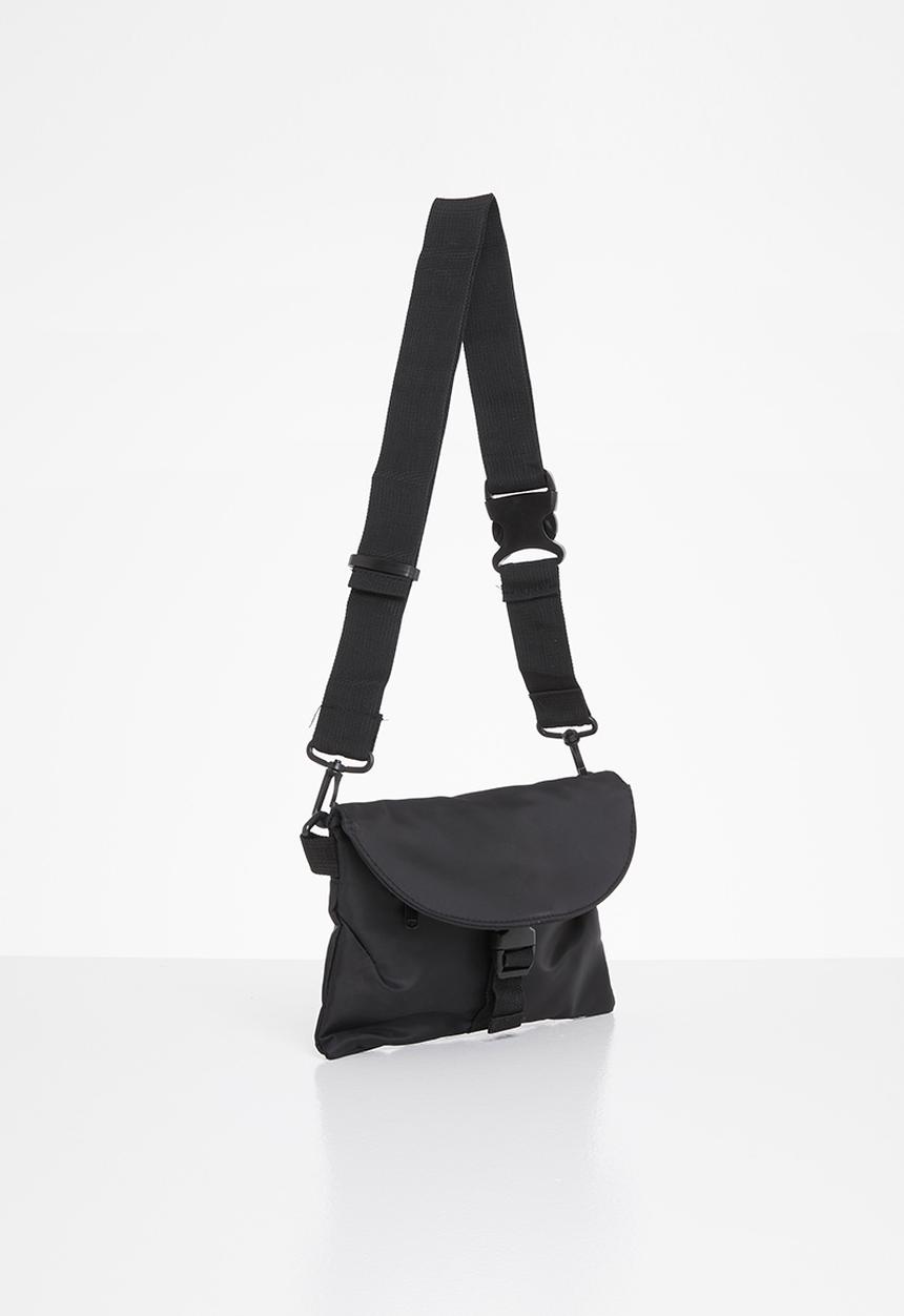 Rebel Republic - Envelope moon bag - black