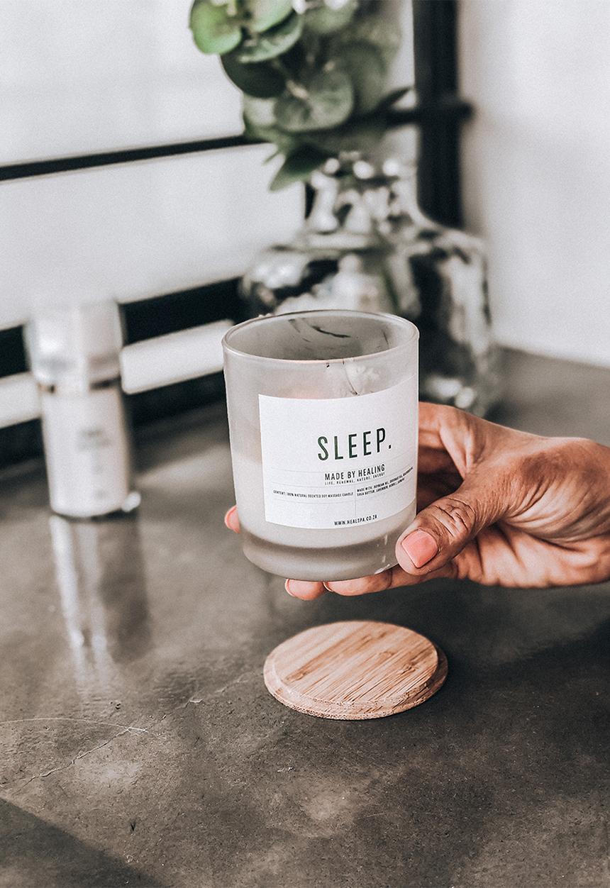 HEALING - Sleep 100% Natural Soy Massage Candle
