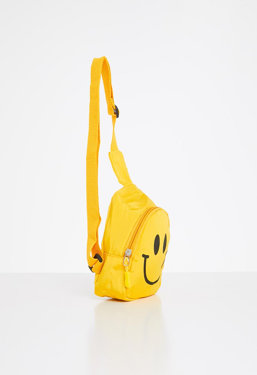 Rebel Republic - Smiley bag - yellow