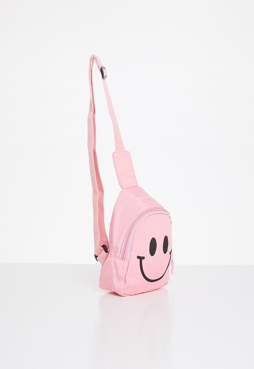 Rebel Republic - Smiley bag - pink