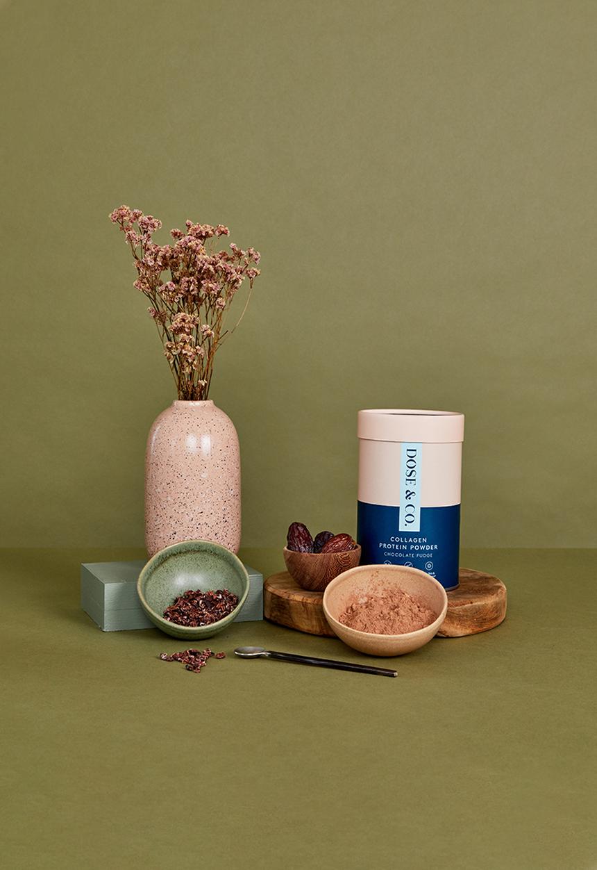 DOSE & CO. - Collagen Protein Powder - Chocolate Fudge