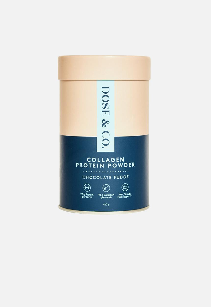 DOSE & CO. - Collagen Protein Powder - Chocolate Fudge