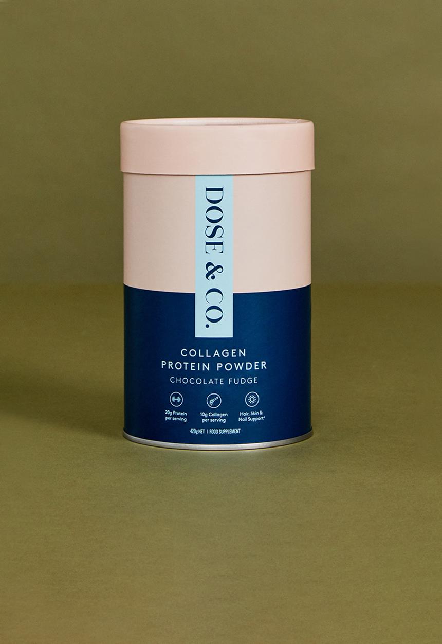 DOSE & CO. - Collagen Protein Powder - Chocolate Fudge