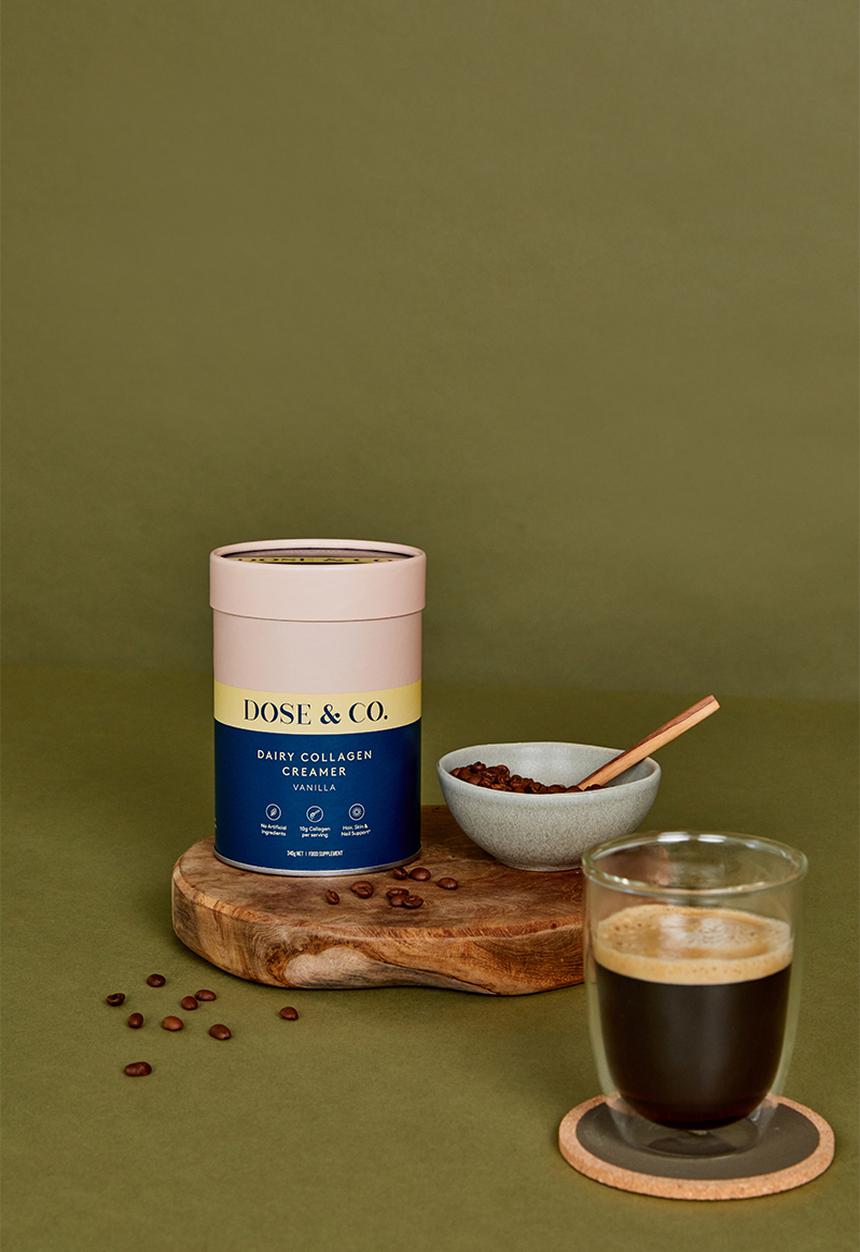 DOSE & CO. - Dairy Collagen Creamer - Vanilla 