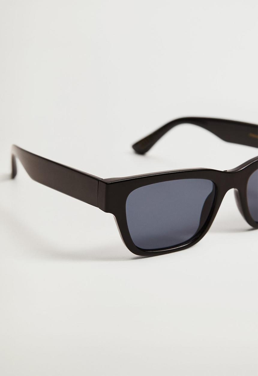 MANGO - Squared frame sunglasses - black