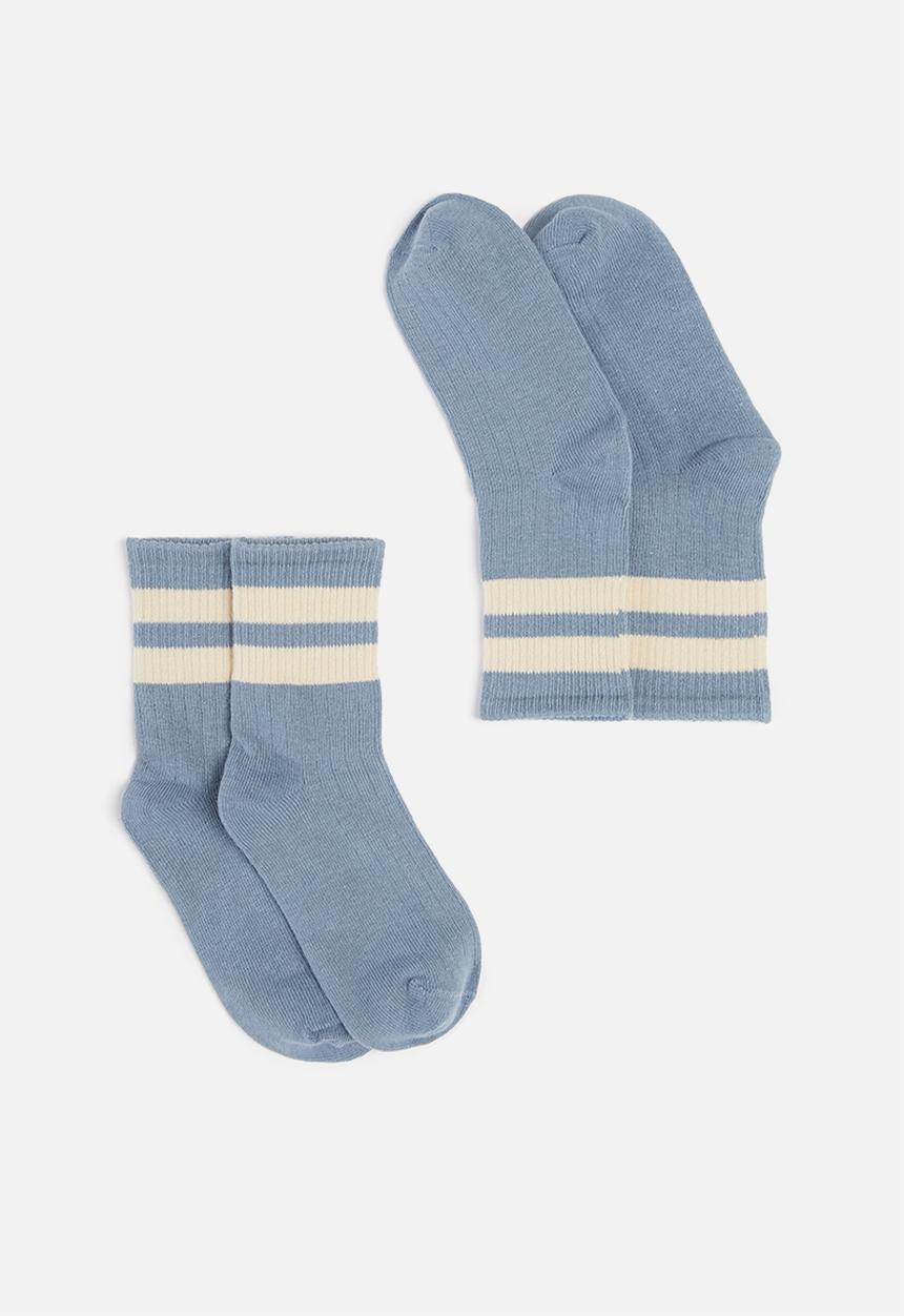 Pop Candy - Boys 2 pack socks - blue
