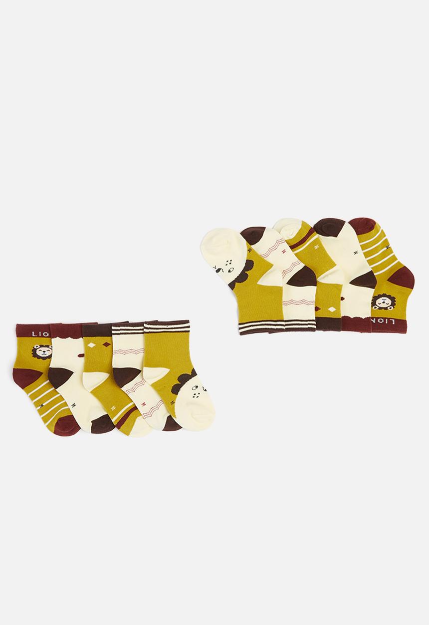 Pop Candy - Boys 5 pack socks - multi