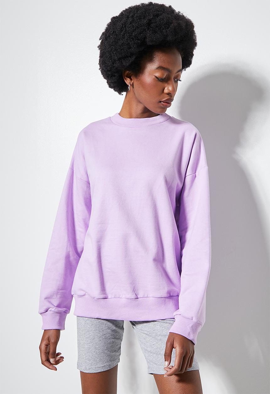 Superbalist - Crew neck sweat - purple rose