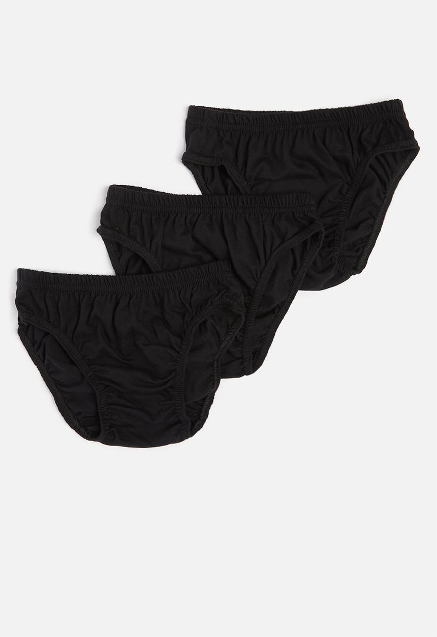 Superbalist Kids - 3 pack skants - black