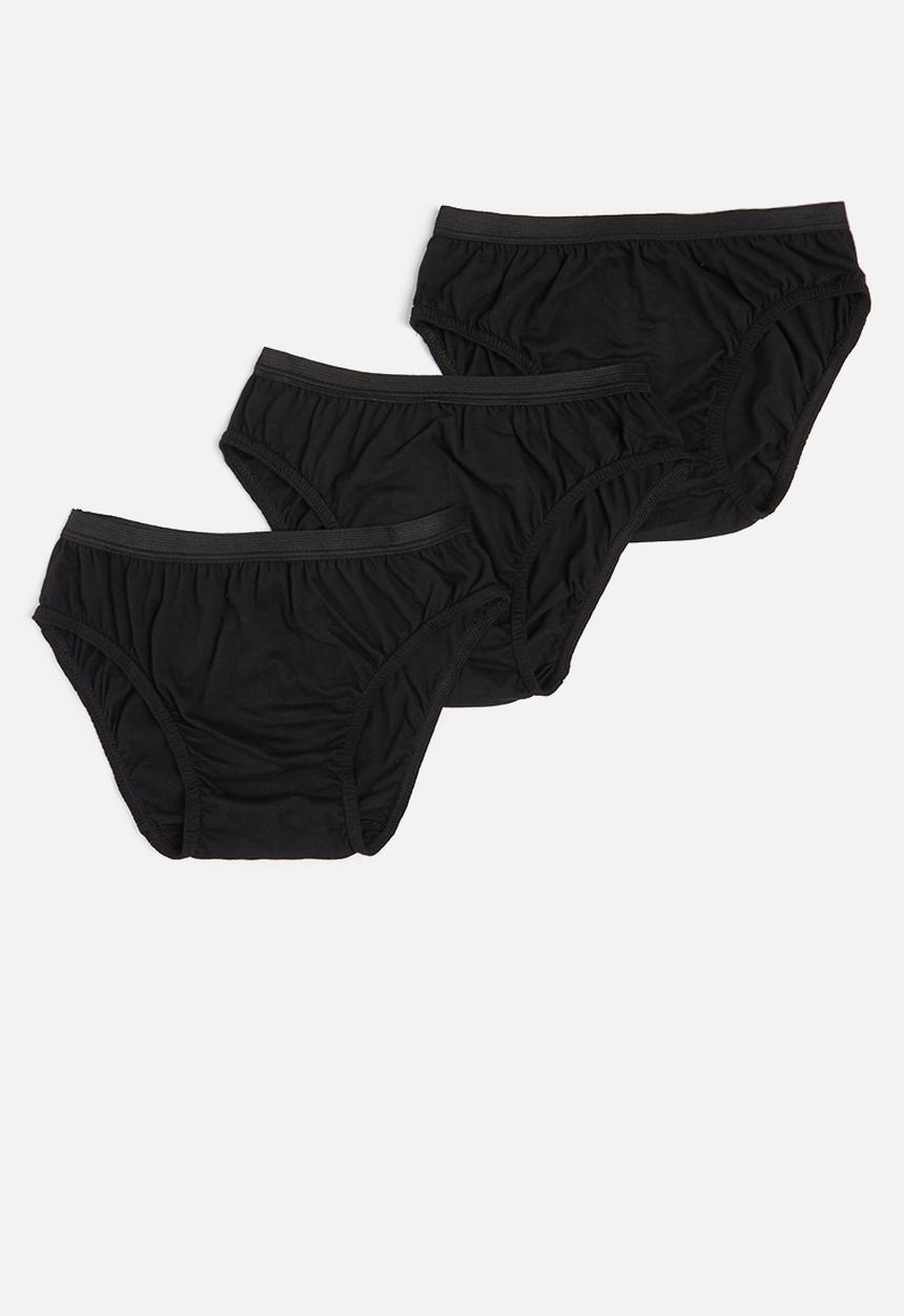 Superbalist Kids - 3 pack briefs - black