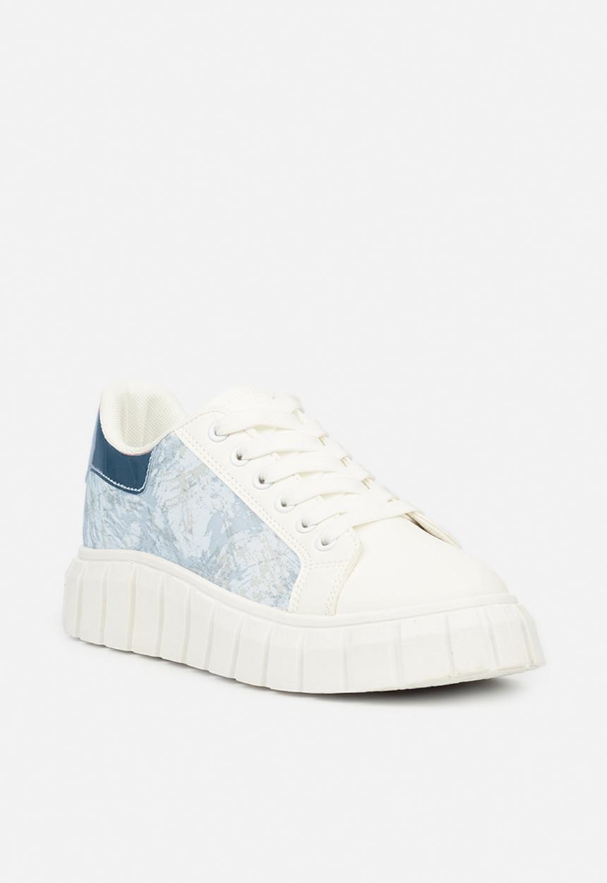 Butterfly Feet - Bonnie 1 sneaker - white & blue
