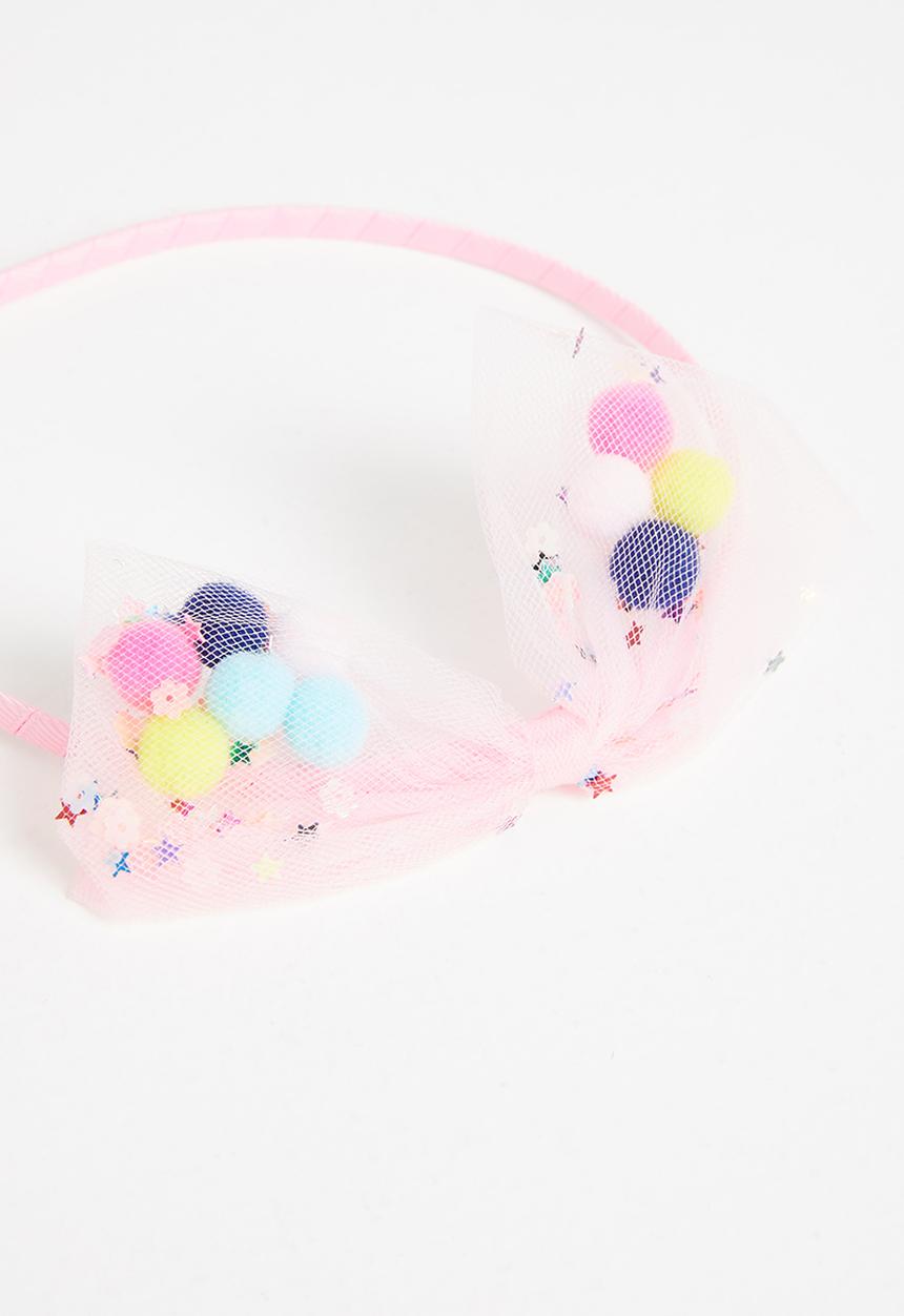 Pop Candy - Alice band with bow - pink